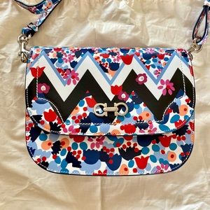 BRAND NEW without tags! Salvatore Ferragamo cross body/ clutch.